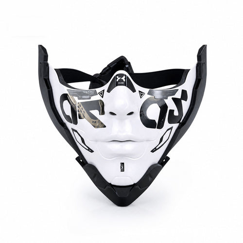 Cyberpunk Mechanical Face Mask – Futuristic Robot Style Sci-Fi Decorative Mask, Steampunk Costume Prop